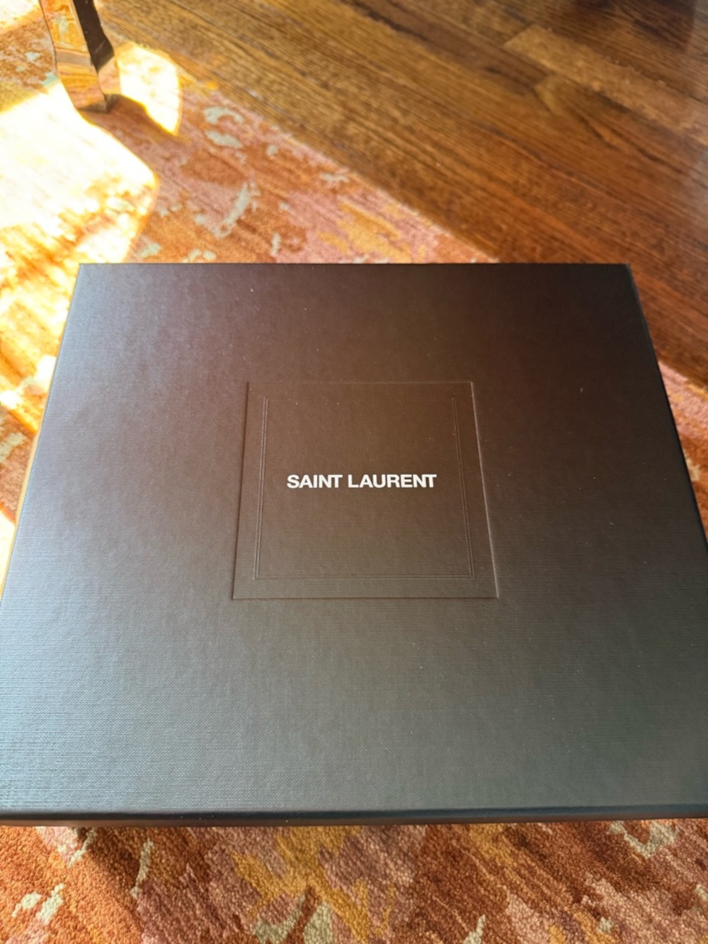 Saint Laurent Kate Black Leather YSL Chain Crossbody Bag - Picture 13 of 13